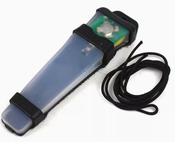 Cross-border Hot Sale v-lite Tactical Helmet Identification Light Belt Velcro Waterproof Survival Light Velcro Gum Light