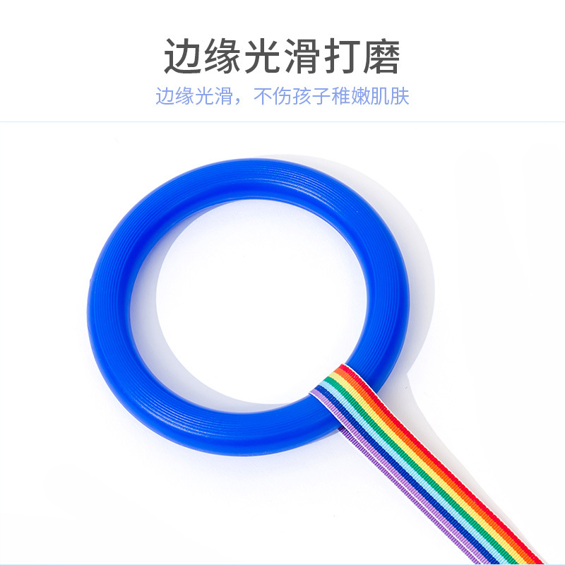 Multi-person rope children's kindergarten queue traction rope hand pull anti-lost travel pull ring rope