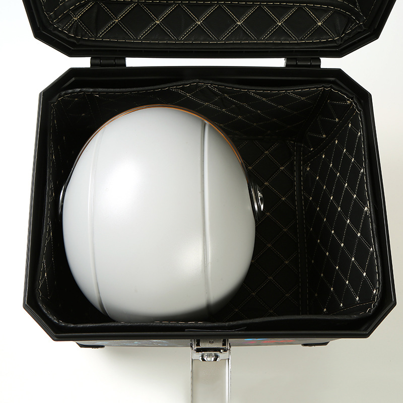 Spot Universal Motorcycle Trunk Large Capacity Detachable Motorcycle Trunk Battery Car Waterproof Storage Box