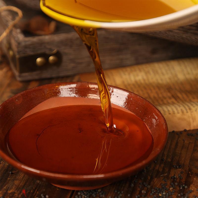 Sichuan Small Mustard Seed Oil Edible Oil Catering Commercial Household 5L Barrel Edible Vegetable Oil Factory Direct Supply Wholesale