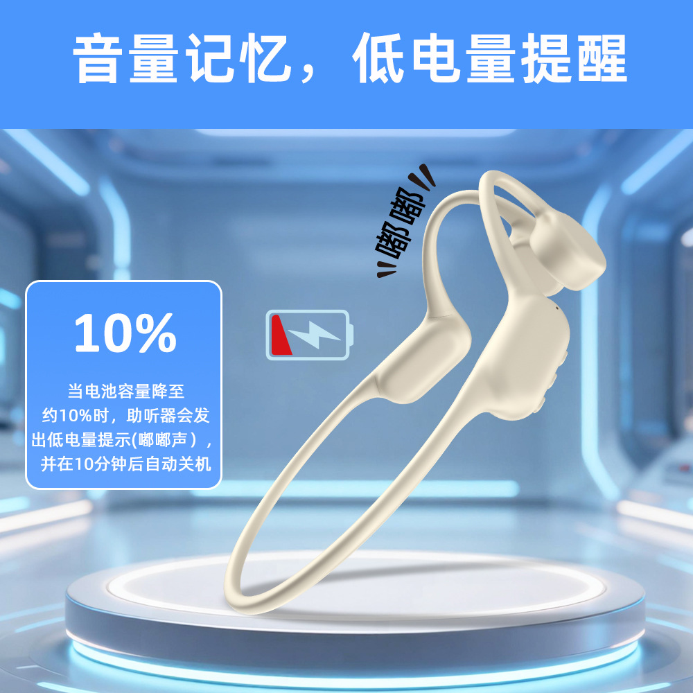 Source Manufacturer Cross-Border Bone Conduction Auxiliary Hearing Headphones for the Elderly Special Smart Hearing Aid Bluetooth Sound Amplifier