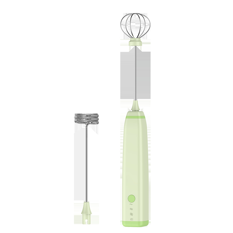 Milk Frother egg white dispenser dormitory household electric rechargeable milk frother coffee milk mixer milk frother