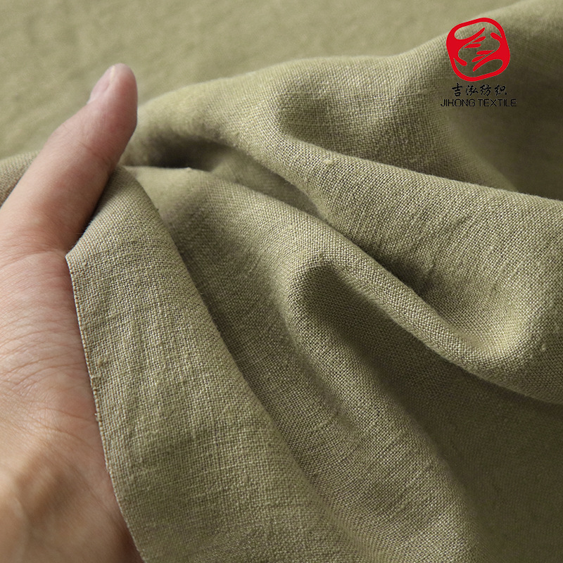 9 Packs Pure Hemp Fabric Plain Washed Hemp Fabric Woven Hemp Fabric dress Hemp Fabric