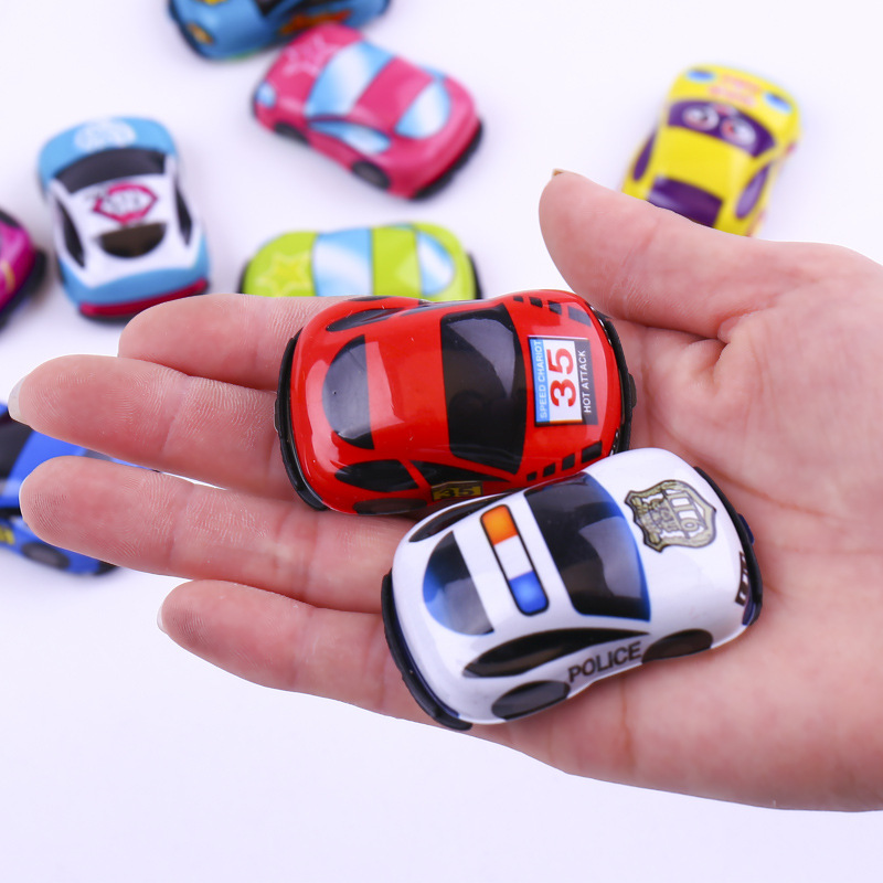 Pull-Back Car Inertia Mini Car Artificial Car Model Mini Car Holiday Gift Children's Day Toys
