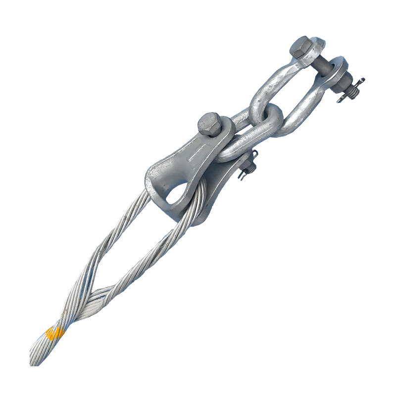 Tension Clamp Supply Opgw Cable Optical Fiber Aluminum-Clad Steel Connector Factory Direct Sales Suitable for Engineering 70 Series