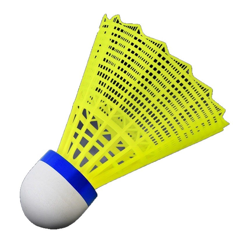 Nylon Durable Badminton 6-Pack 12-Pack Nylon Ball Plastic Ball Student Indoor and Outdoor Training Durable Feather
