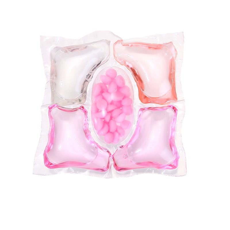 Five-In-One Sakura Laundry Beads Long-Lasting Fragrance Powerful Decontamination Laundry Detergent Fragrance Beads Laundry Beads Manufacturer Wholesale