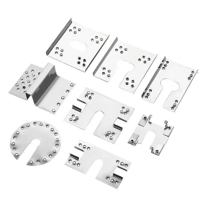 Photovoltaic Conductive Sheet Stainless Steel Puncture Sheet Lightning Protection Puncture Gasket 304 Photovoltaic Puncture Gasket