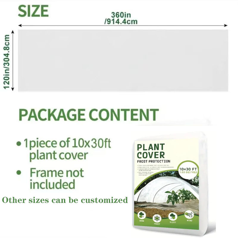 Cross-Border Agricultural Weed-Proof Cloth Orchard Planting Permeable Ground Cloth Thickened Anti-Aging Greenhouse Sliced ​​Perforated Non-Woven Fabric