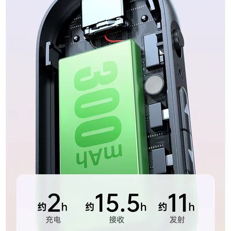 Bluetooth 5.4 Dual Transmitter One-To-Two Car Audio Transmitter Bluetooth Receiver for Airplane Audio and Tv Use