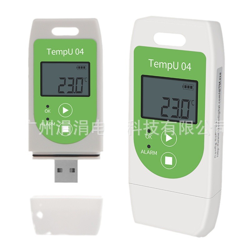 Tempu 04 USB temperature data recorder temperature recorder 32,000 capacity PDF report recorder
