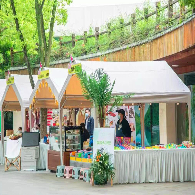 Internet celebrity stall tent market tent night market stall activity tent outdoor awning four-leg umbrella cloth awning