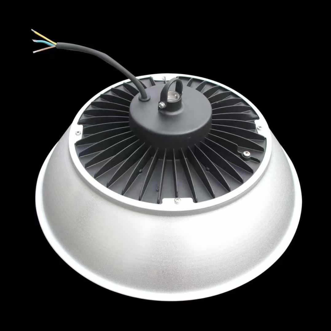 Светильник UFO для высоких потолков, освещение для фабрик и складов, мощный светильник для высоких потолков для мастерских и инженерного освещения