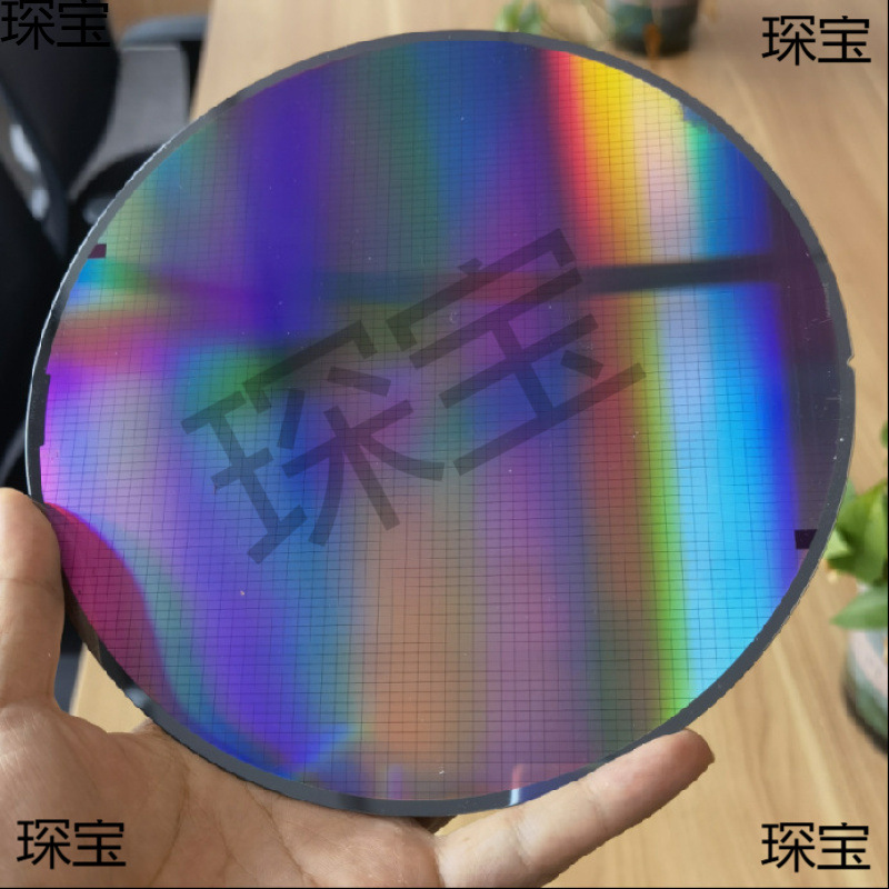 Chip Model Wafer Silicon Wafer Integrated Circuit Cpuic Semiconductor Cmos Photolithography Wafer