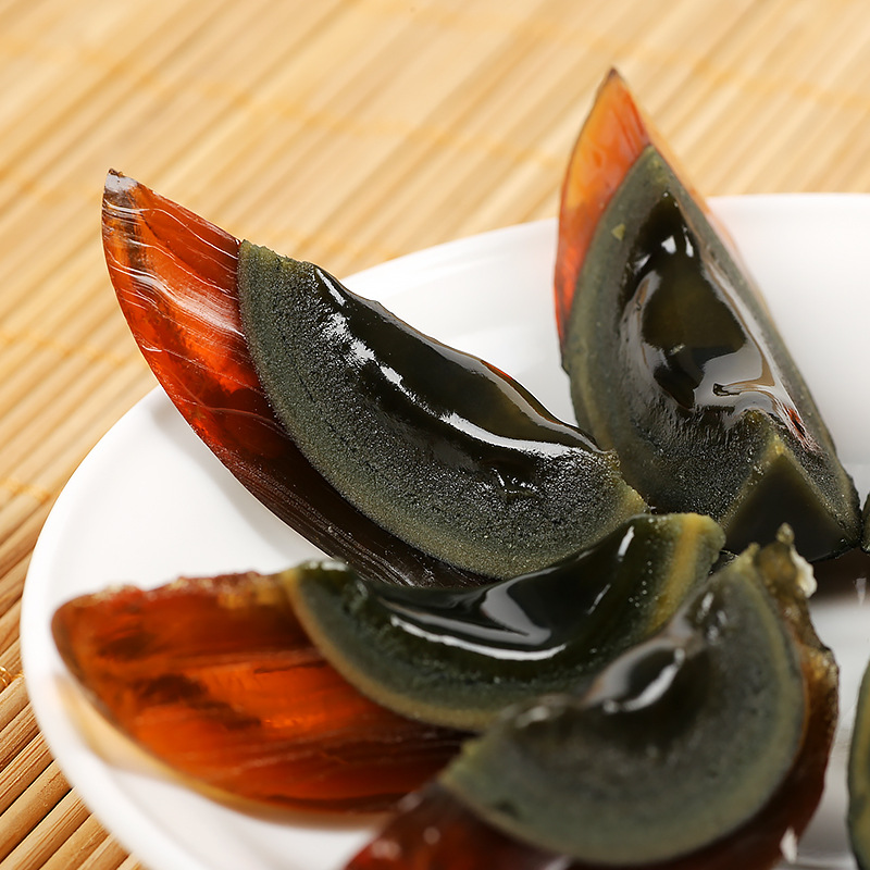 Shendan Dragon Boat Festival Supermarket High-Quality Soft-Boiled Pine Preserved Egg Hubei Specialty Duck Preserved Egg Non-Resistant Lead-Free Duck Egg