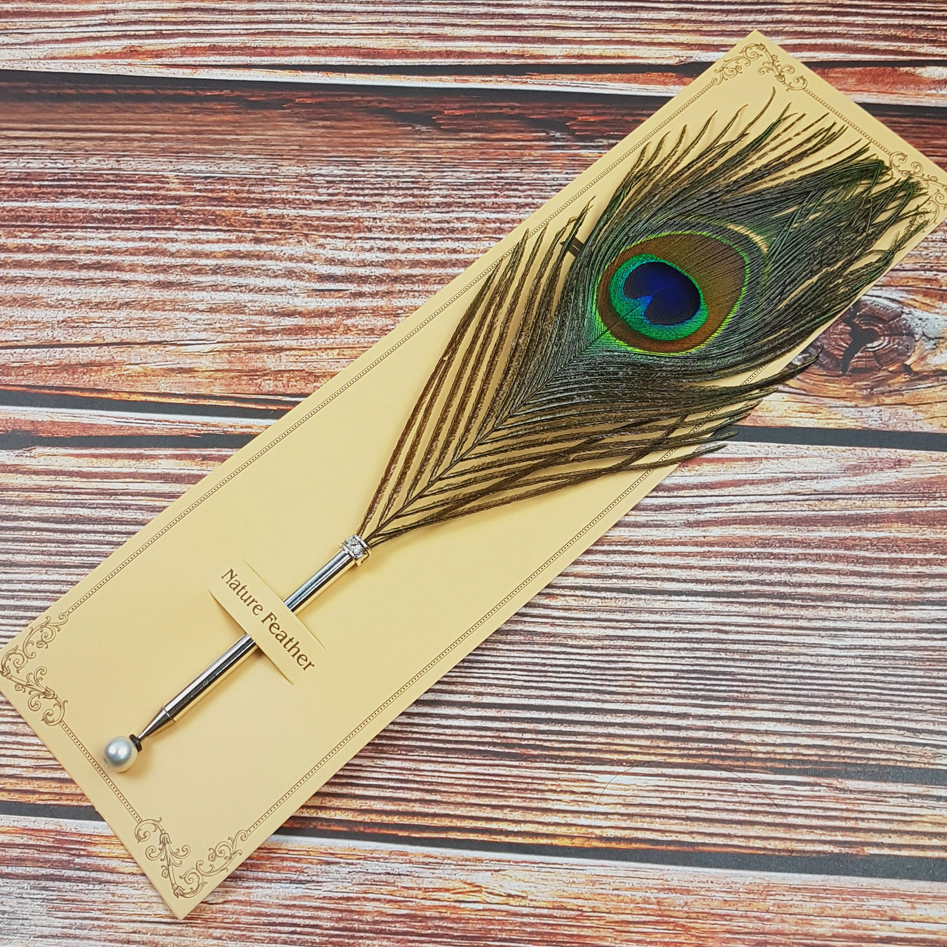 Перекрестный большой глаз павлиньего пера ручка, европейская и американская перьевая ручка, рекламный подарок, набор перьевых ручек, прямая продажа с завода