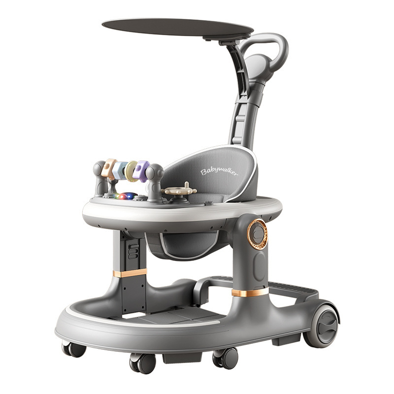 Baby Walker Anti-O-Leg Baby Multi-Functional Baby Learning to Drive Artifact Infant and Toddler with Hand Push Walker