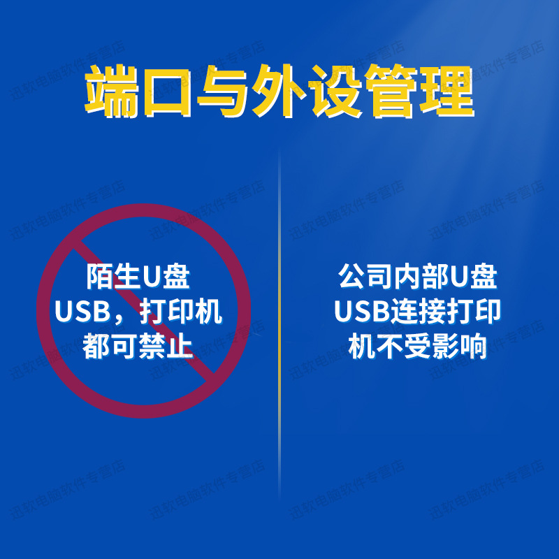 Система защиты данных Xunsoft, защита от утечек, шифрование файлов для предприятий, защита флешек от копирования и отключение внешних флешек