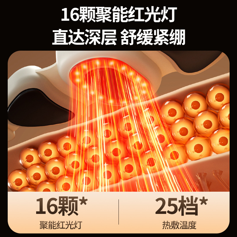 Oaks 2026Ems Waist Massager Pulse Heating Belt Heating Hot Compress Massager Source Oem Factory