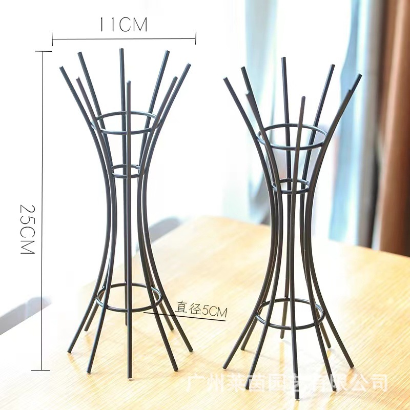 Заводская прямая поставка основания ананаса, розовое золотое спиральное основание