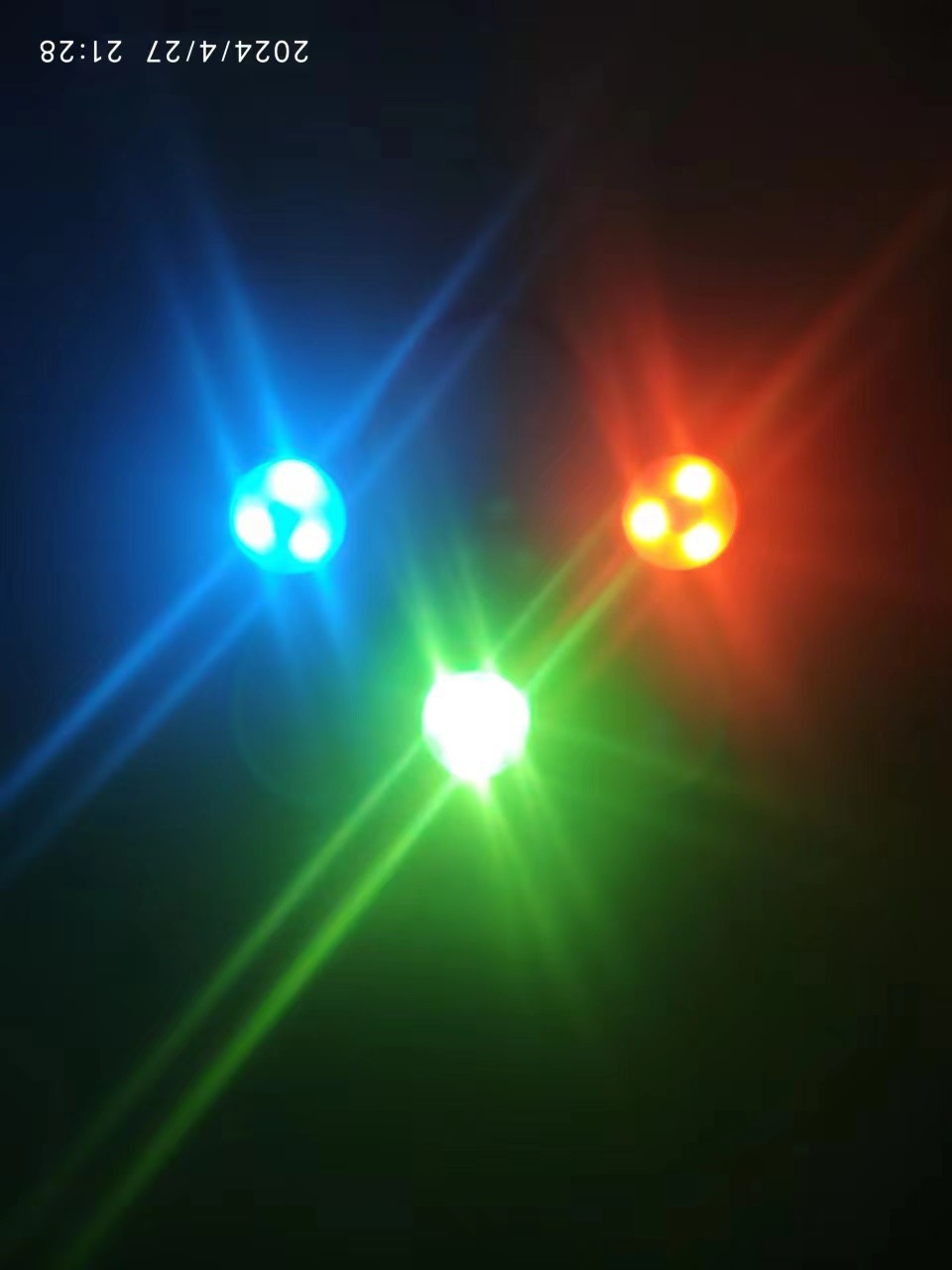 Cross-Border Outdoor Sports Night Running and Cycling Warning Led Light Hiking Safety Pet Anti-Lost Silicone Backpack Ce Certification