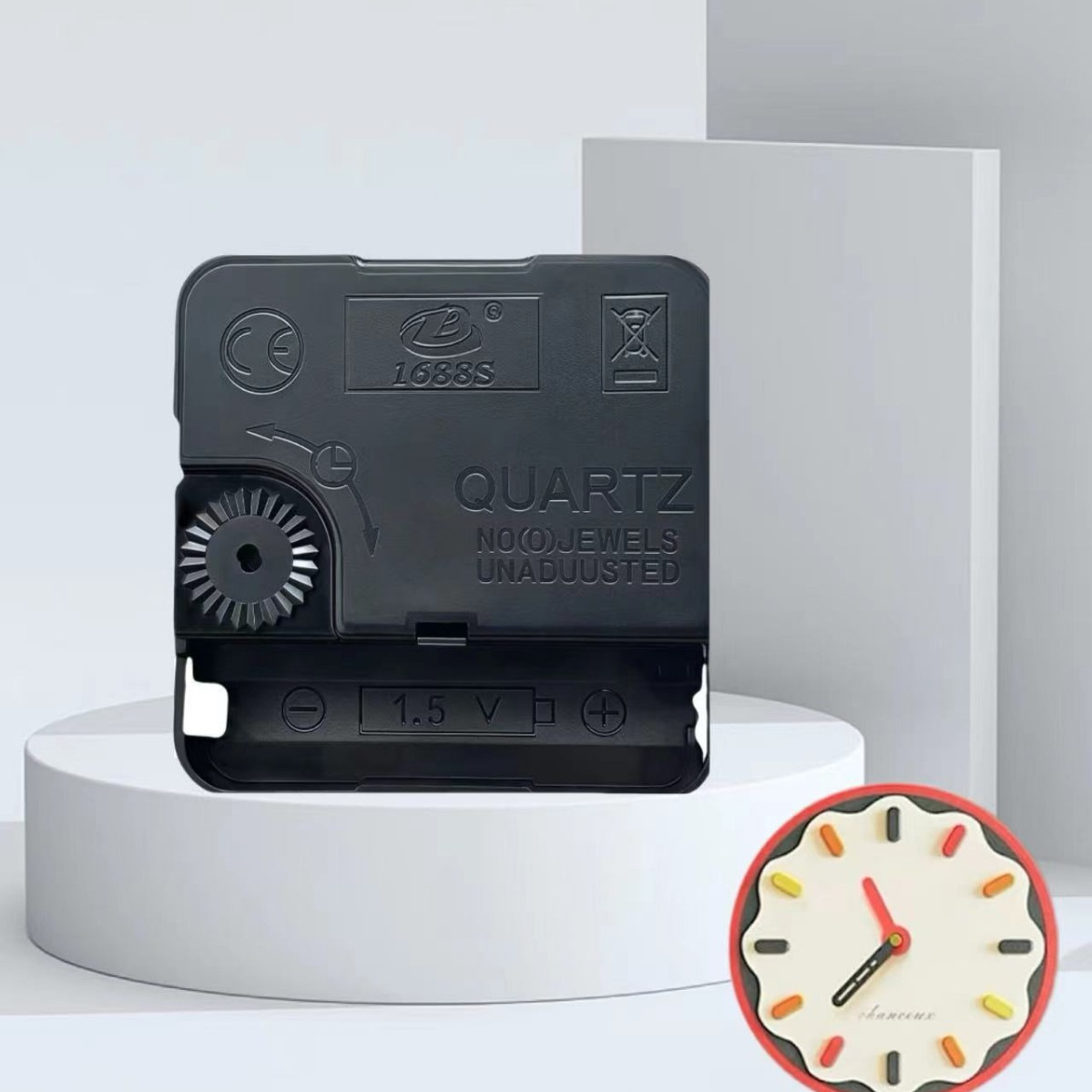 Treasure Book Movement Watch Accessories Watch Movement Decorative Painting Accessories Digital Display Movement Quartz Clock Accessories Swing Movement