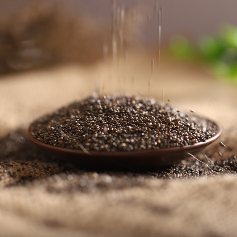 Chia Seeds Ready-To-Eat Meal Replacement for Satiety and Fat Reduction Imported from Mexico No-Wash 500g Chia Seeds Official Website Flagship Store