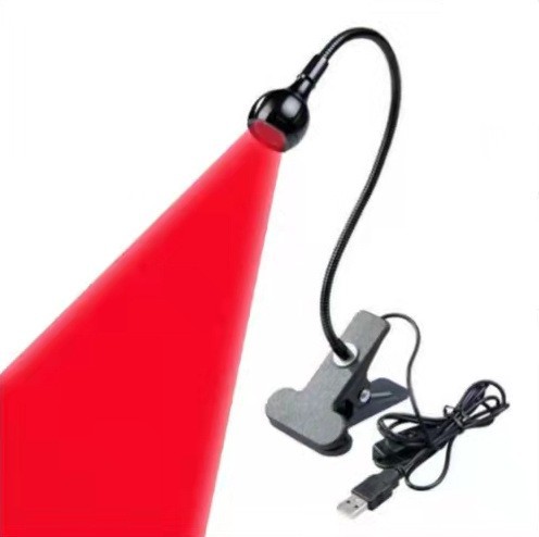 USB raft fishing lamp yellow light fishing lamp universal gooseneck night fishing lamp fishing lamp yellow light blue light red light