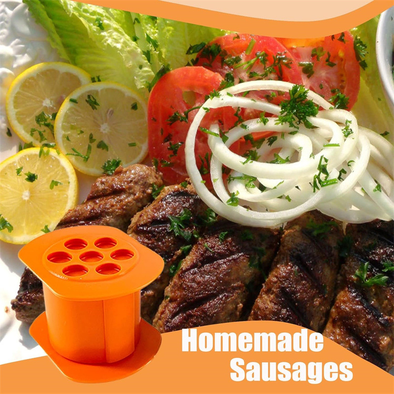 Cross-border New Hot Dog Maker, Meat Strips Squeezer, Pasta, Meatballs, Quick Forming Kitchen DIY Gadget