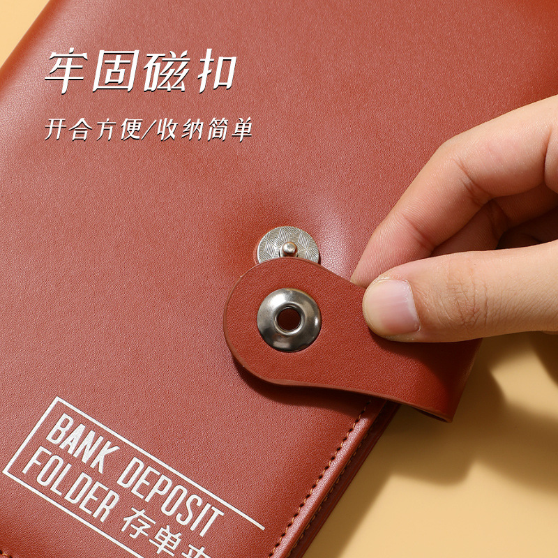 Deposit Storage Book, Bank Regular Deposit Form Collection Book, Bill Storage Check Folder, Passbook, Check Sorting Book