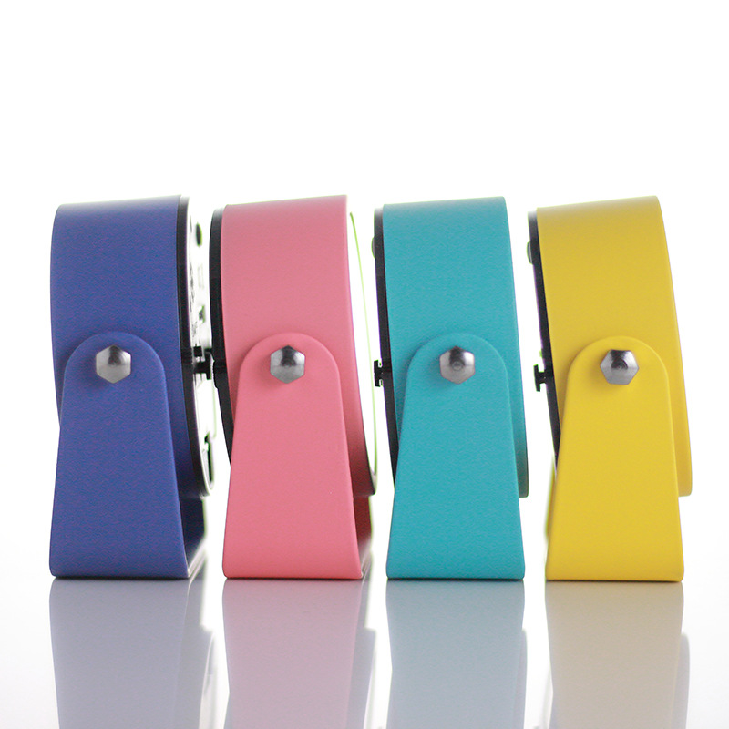 Cross-border children's metal small alarm clock for students silent desktop clock simple quartz clock flip alarm clock