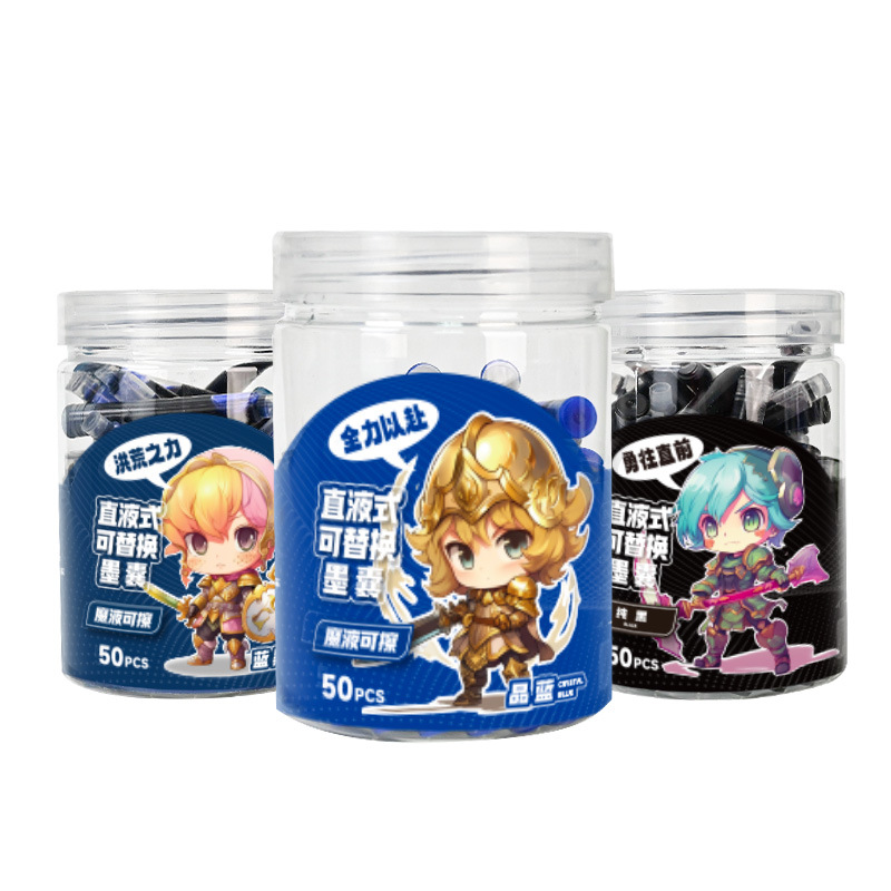 Ostrich 50 manufacturers in stock pen pen bag direct liquid replaceable 3.4 ink blue crystal blue magic pen available ink bag