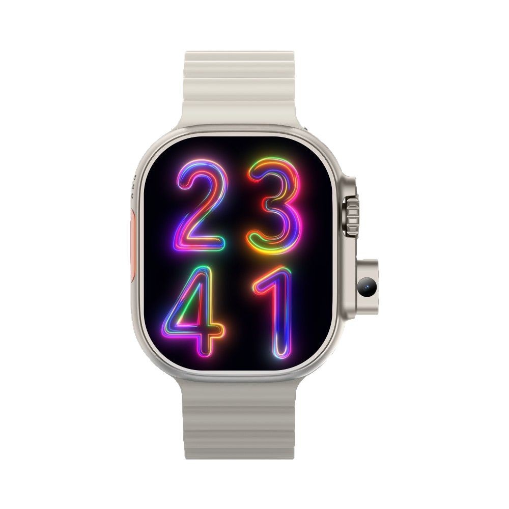 Factory Direct Sales Bw9Pro Smart Watch Cellular Card Retractable Camera Photo and Video Full Network Audio Recording Model