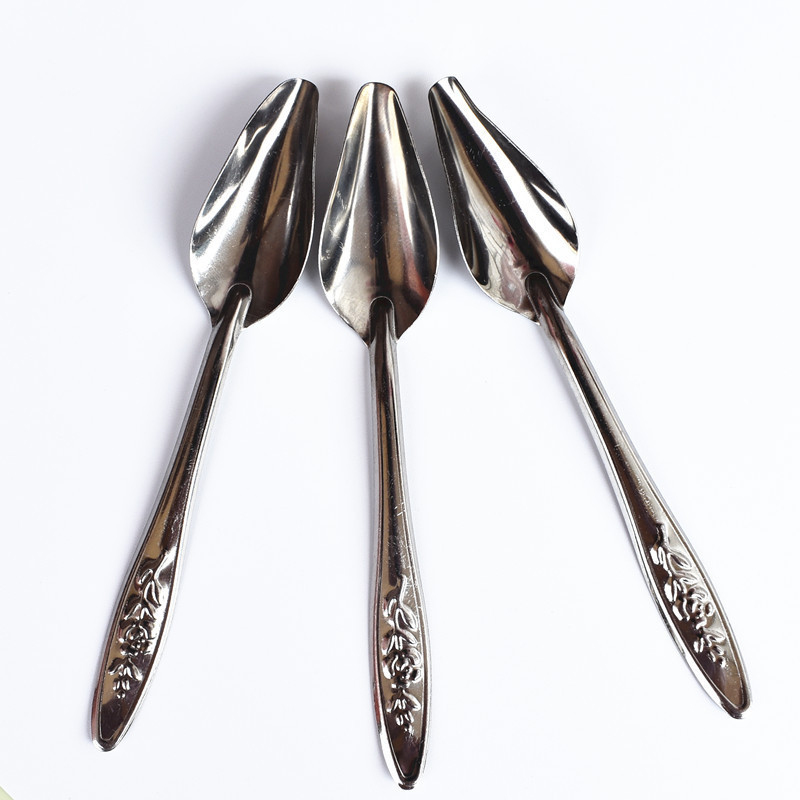 Parrot Feeding Spoon Chick Nurse Hand Parrot Special Stainless Steel Metal Spoon Milk Powder Feeding Spoon