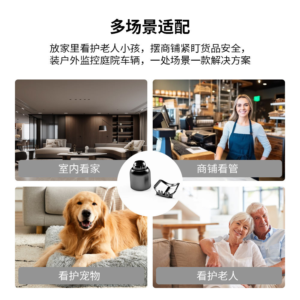 Cross-Border X5 Camera High-Definition Wireless Wifi Camera 2 Million Pixels Night Vision Home Mobile Phone Remote Monitoring Outdoor