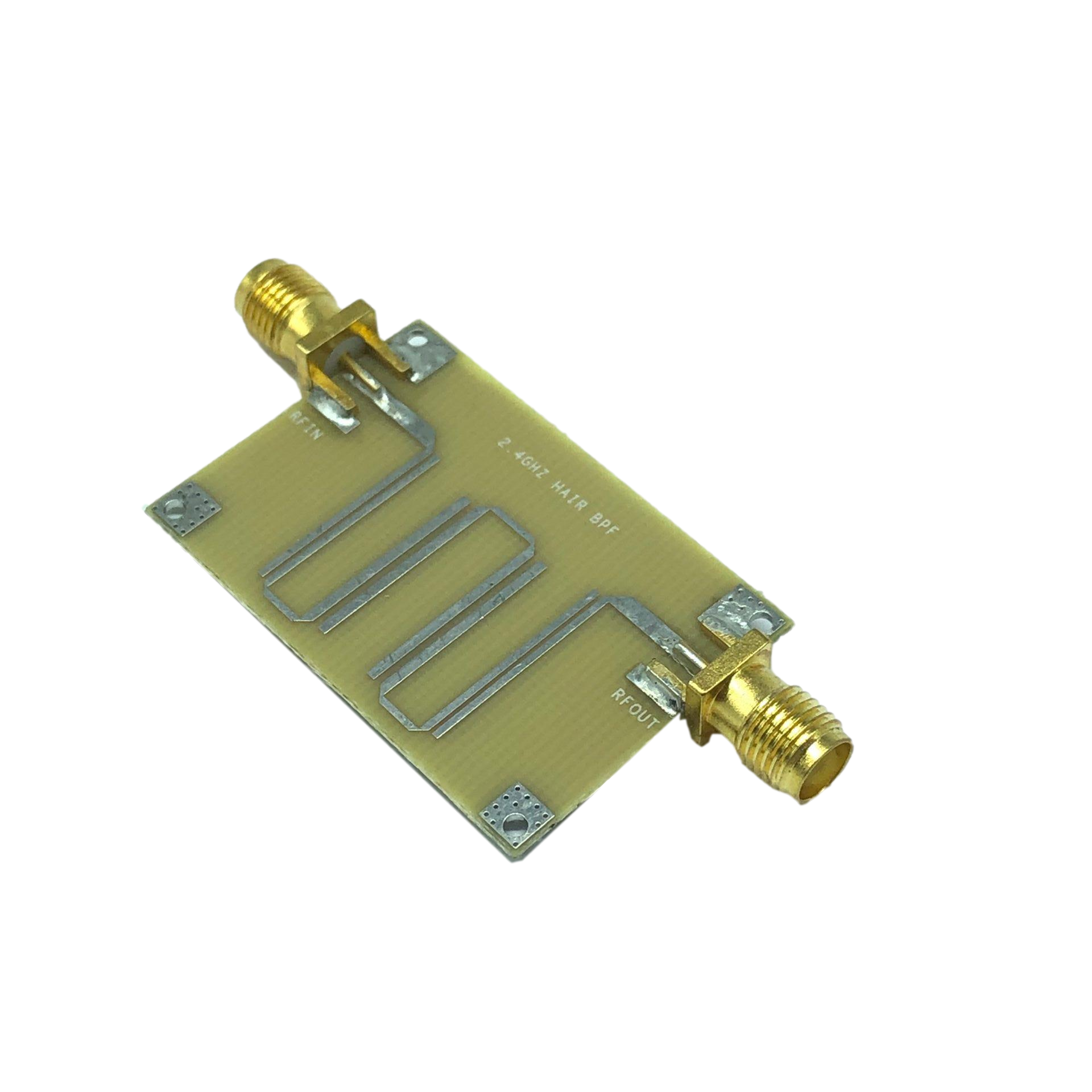 2.4Ghz Microstrip Bandpass Filter Wifi Zigbee Bluetooth and Other Signal Filter 2.3-2.5g