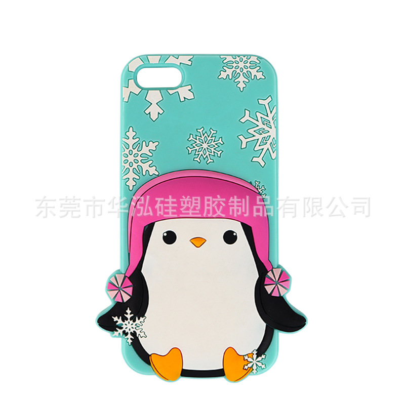 Customized Silicone Phone Case Cartoon Trendy Apple Android Phone Protective Case Phone Cover