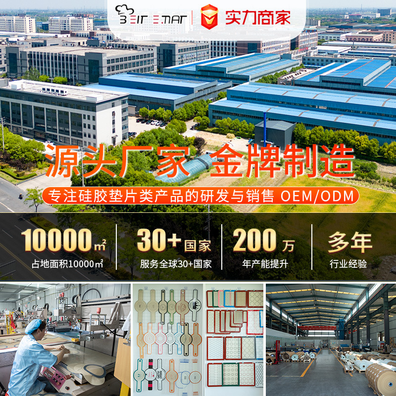 Amazon Hot Sale suit Silicone Baking Pad Platinum Silicone Pad Thickened Oven Pad High Temperature Resistant Food Grade Baking Pad