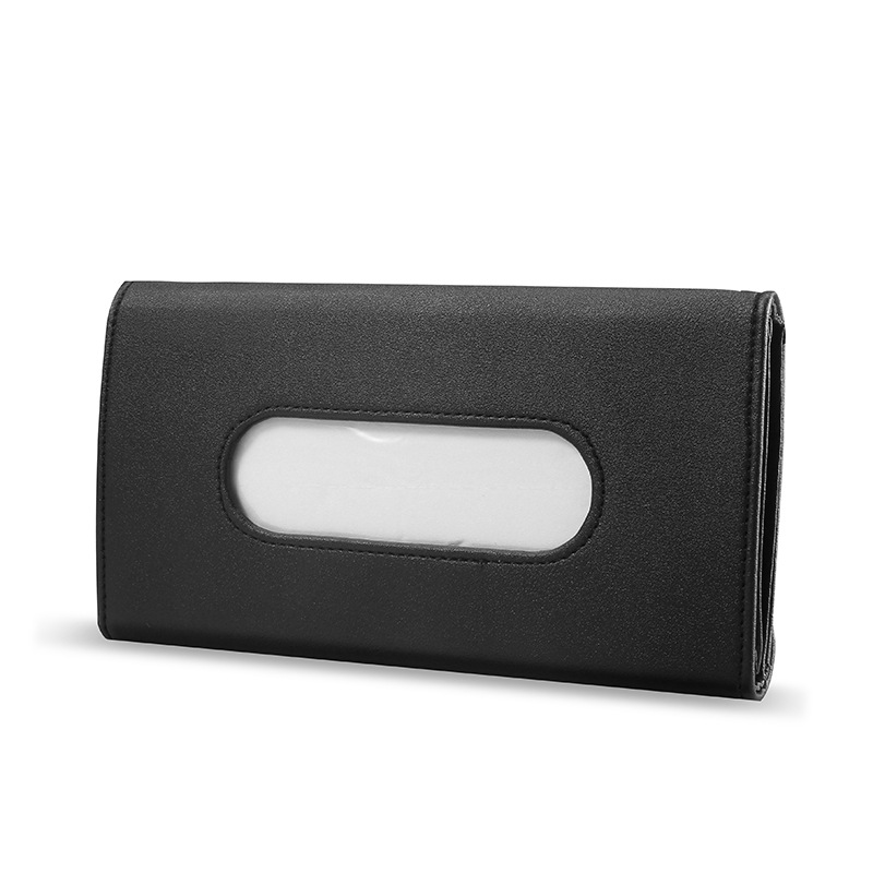 Car Tissue Box Hanging Car Paper Box Car Supplies Tissue Bag Tissue Storage Box Sun Visor Tissue Bag