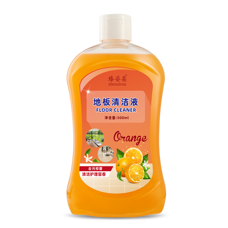 Zhenzilou Floor Cleaner Household Tile Floor Tile Powerful Decontamination and Antibacterial Special Cleaning Liquid Cleaning