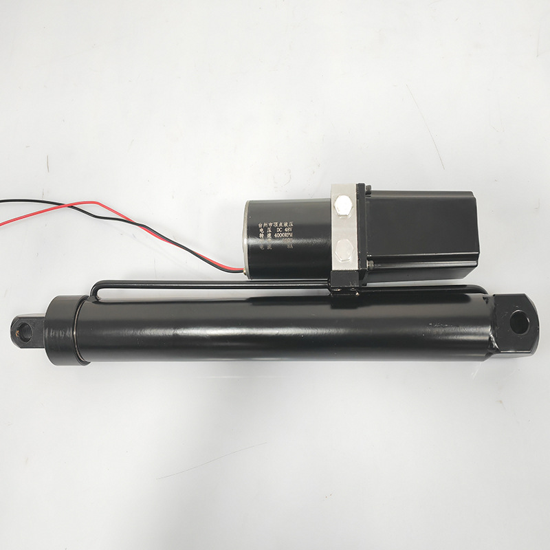 Manufacturer Customized Dc Motor 12V24V48V 60V72V Integrated Electro-Hydraulic Cylinder Hydraulic Push Rod Manufacturer