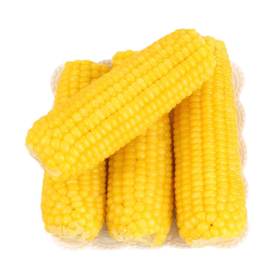 Each Box of Fragrant Corn Contains 12 Ears, 4 Stalks Per Bag, Yellow Sticky Corn/8A
