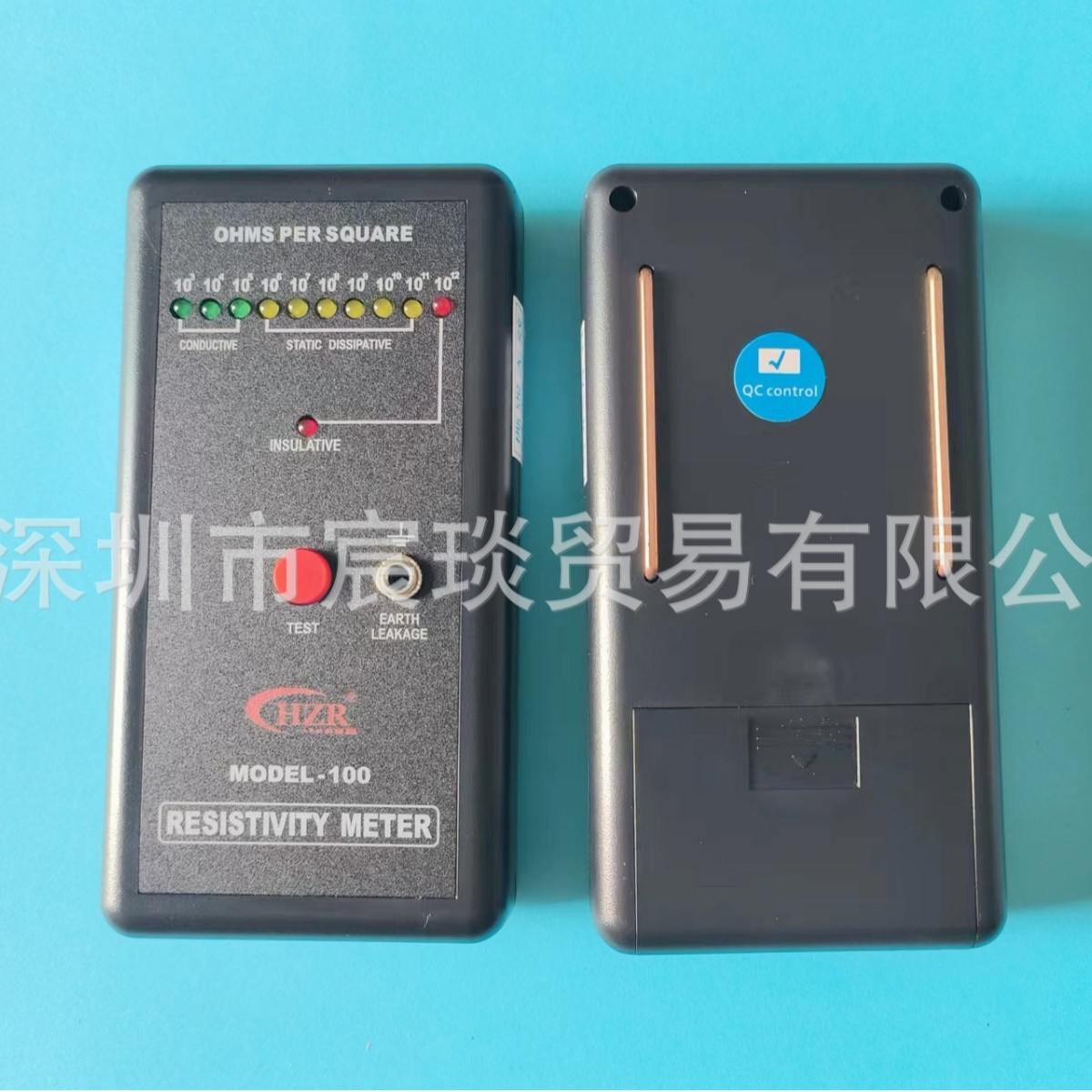 Оригинальный антистатический тестер Hzr-100, портативный тестер сопротивления