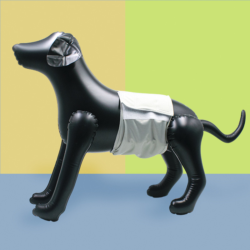 Factory direct male dog physiological pants sterilization pants mesh lining absorbent pul leak-proof dog diaper pants