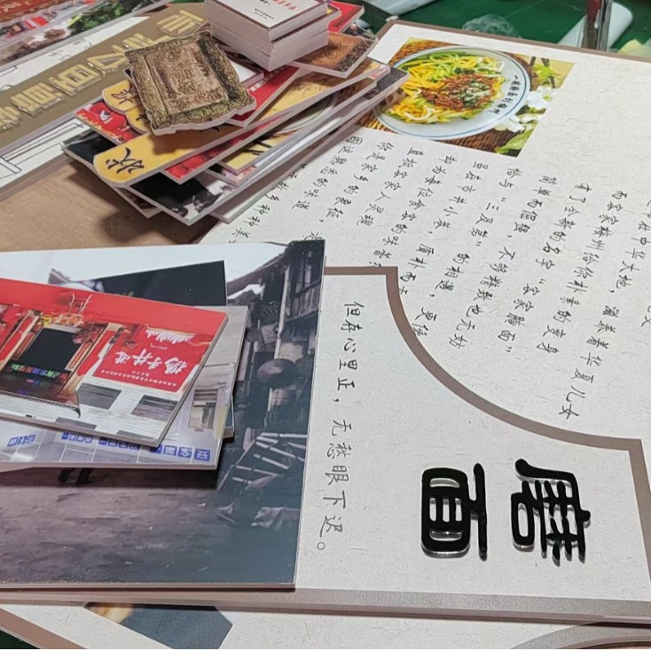 Cross-Border Wholesale Uv Printing Inkjet Photo Chevron Board Pvc Advertising Signage System Brand Special-Shaped Exhibition Board Kt