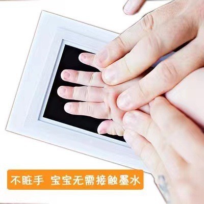 Креативный стол для печати детских следов, не липкий, без мытья, для отпечатков рук