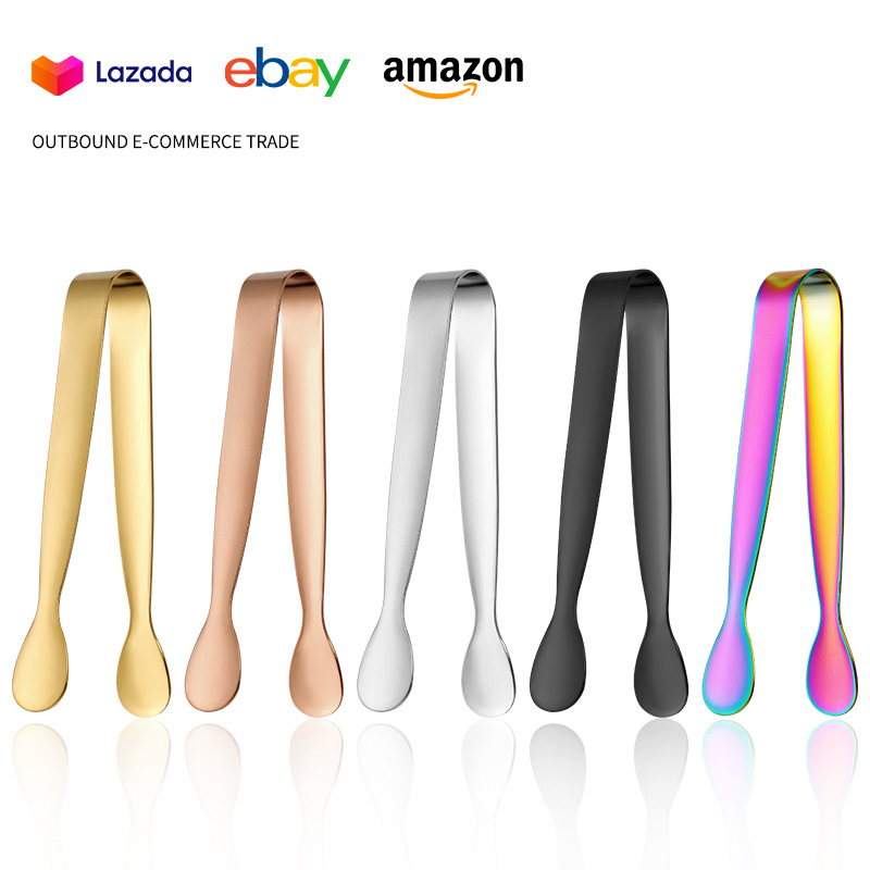 Зажим для сахара из нержавеющей стали 304, маленький зажим для льда, без заусенцев