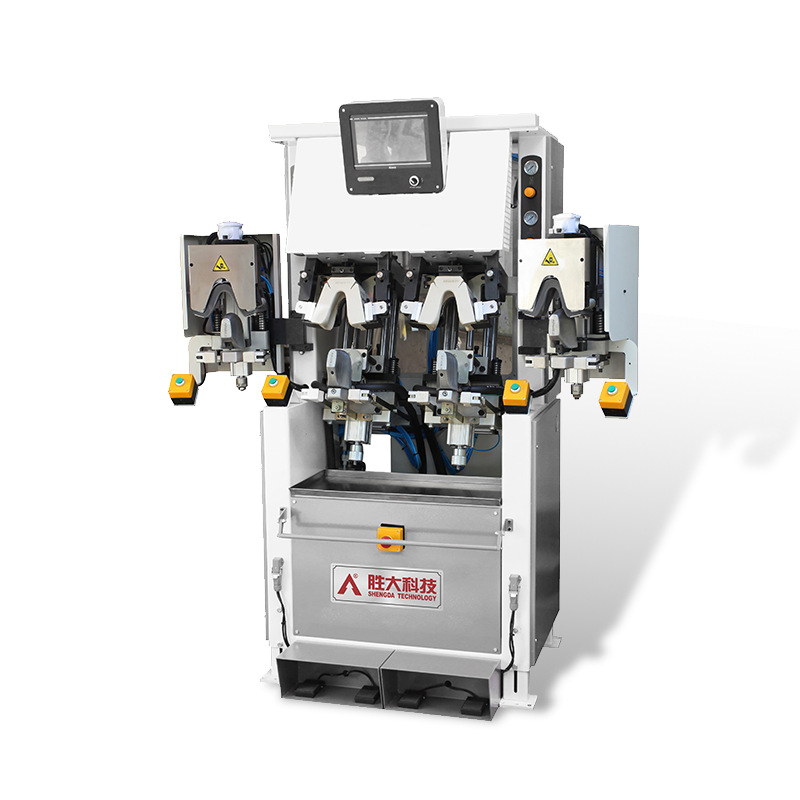 Shengda Technology Guangdong Cold Mold Is Equipped with a Calibrated Lamp, an Intelligent and Powerful Dual-Heat and Dual-Cool Full-Plastic Mold Heel Shaping Machine