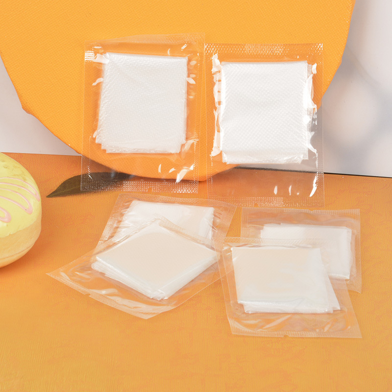 Disposable Gloves Food Grade Single Pack Small Pack Thickened Two Plastic Separate Packaging Gloves Printable Logo