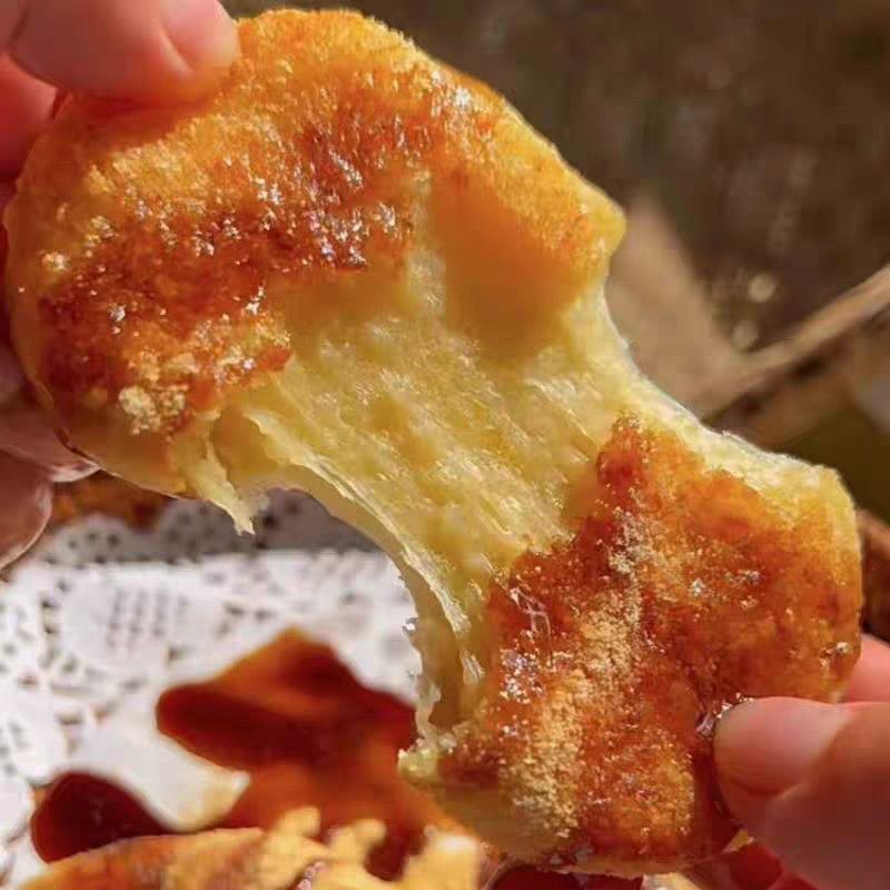 Corn Glutinous Rice Cake, Handmade, Authentic Hunan Specialty, Coarse Grains, Mixed Grains, Rice Cake, Individually Packaged Breakfast Meal Replacement